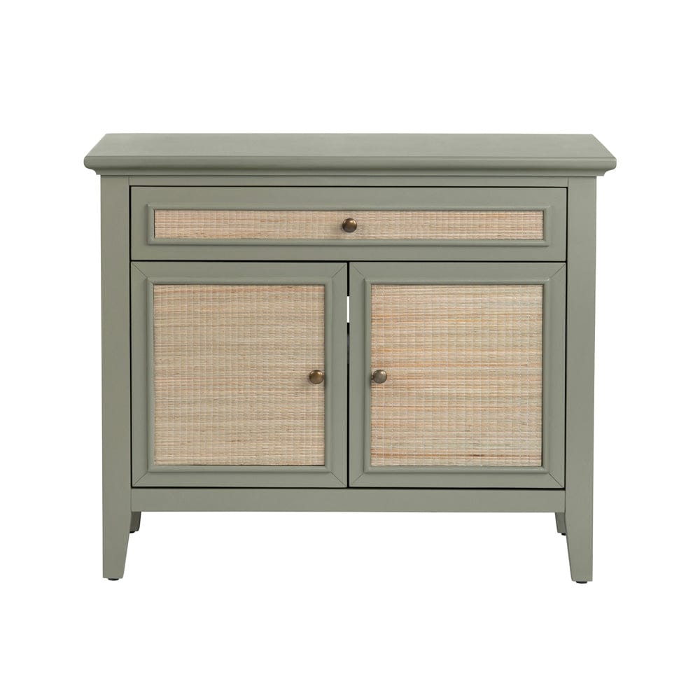 Solace 35.75in 1 Drawer 2 Door Accent Cabinet CVFDR1321 in Gray