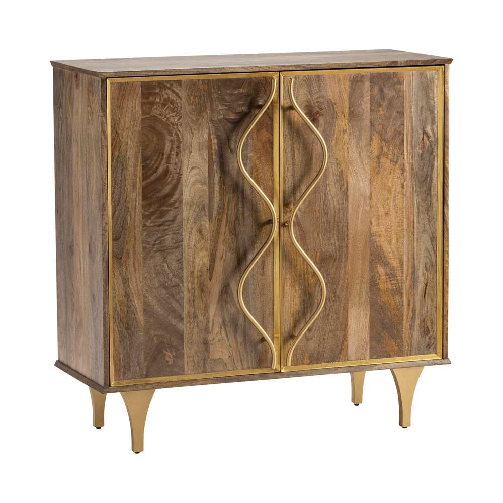 Wentworth 2 Door Accent Cabinet CVFNR5078 in Warm Brown