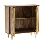 Wentworth 2 Door Accent Cabinet CVFNR5078 in Warm Brown