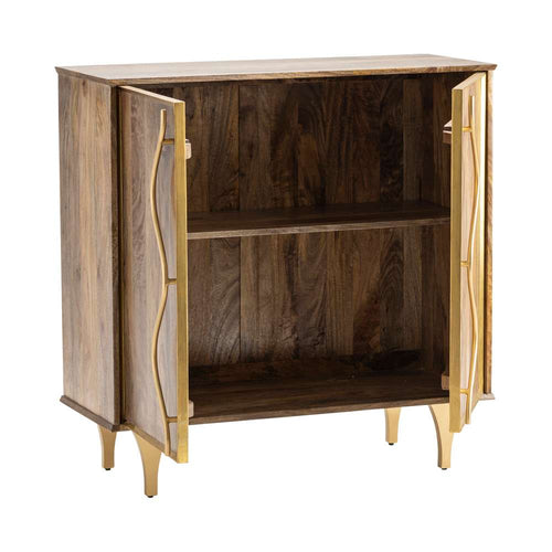 Wentworth 2 Door Accent Cabinet CVFNR5078 in Warm Brown