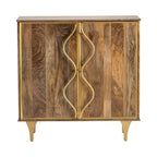 Wentworth 2 Door Accent Cabinet CVFNR5078 in Warm Brown