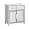 2 Drawer 2 Door Accent Cabinet CVFZR6205 in White