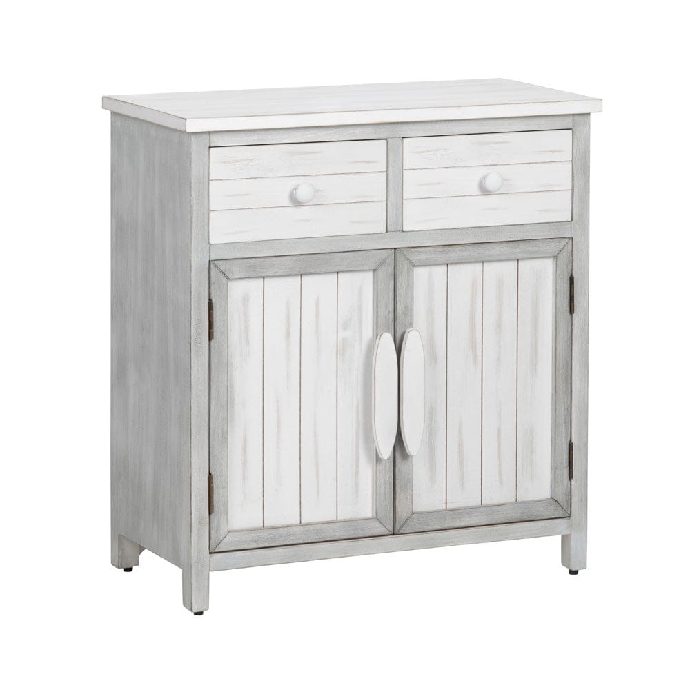 2 Drawer 2 Door Accent Cabinet CVFZR6205 in White