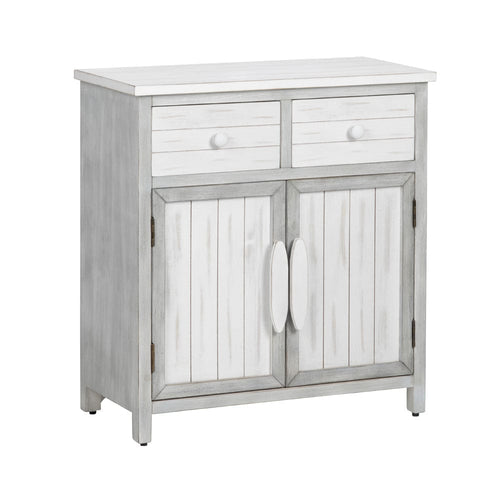 2 Drawer 2 Door Accent Cabinet CVFZR6205 in White