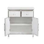 2 Drawer 2 Door Accent Cabinet CVFZR6205 in White