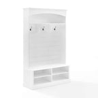 Bartlett Hall Tree CF6037-WH in White