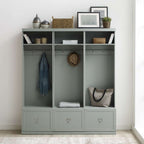 Harper 3 Piece Entryway Set KF31008GY in Gray