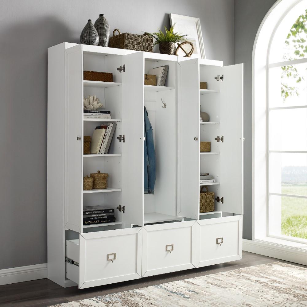 Harper 3 Piece Entryway Set KF31012WH in White