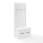 Kayce Hall Tree CF6040-WH in White