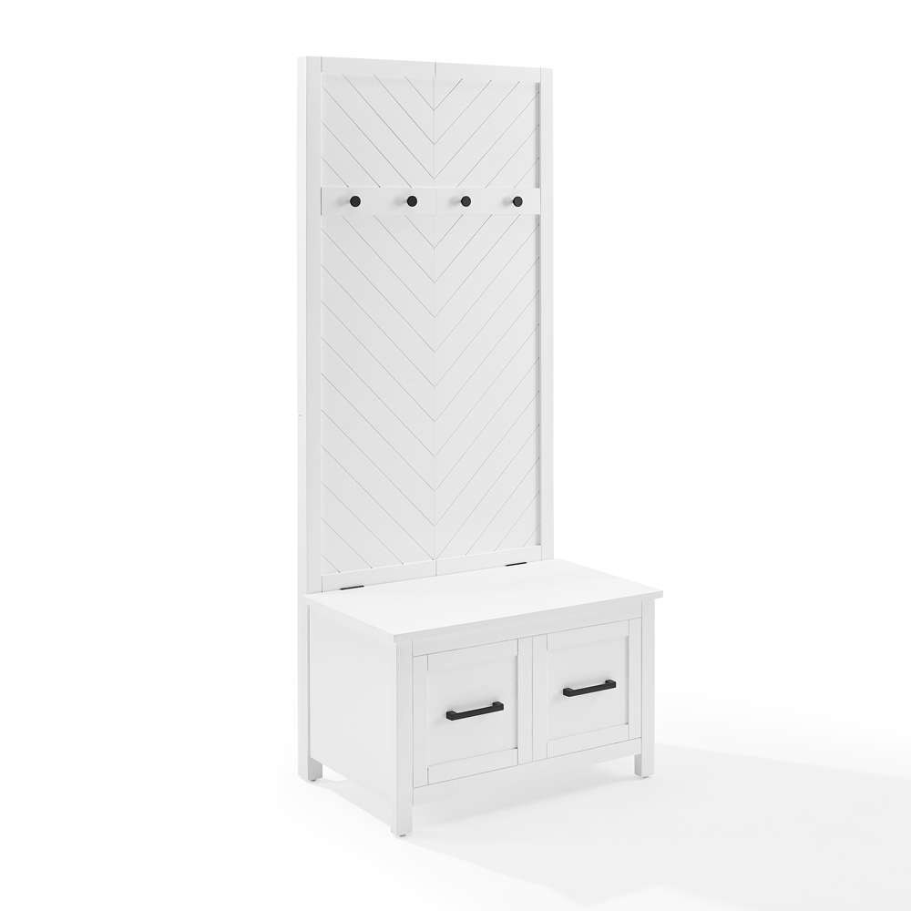 Kayce Hall Tree CF6040-WH in White
