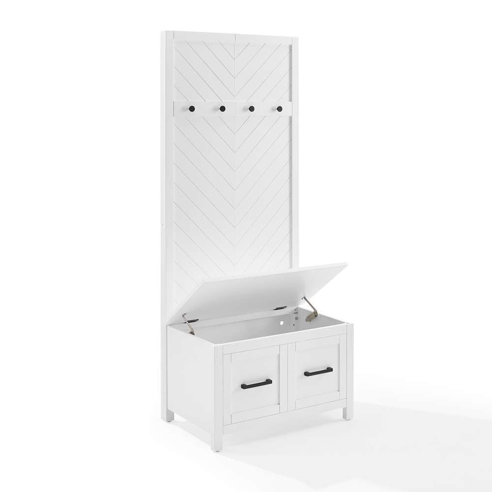 Kayce Hall Tree CF6040-WH in White