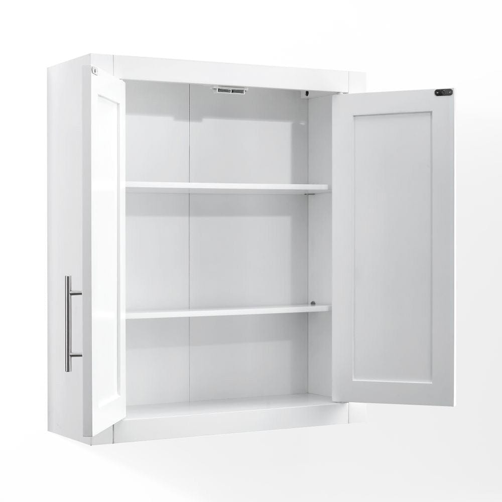 Savannah 2 Piece Wall Storage Cabinet KF33090WH in White