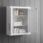 Savannah 2 Piece Wall Storage Cabinet KF33090WH in White