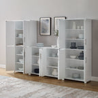 Savannah 3 Piece Sideboard and Pantry Set KF33028WH in White
