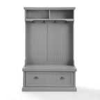 Seaside Hall Tree CF6006-GY in Distressed Gray