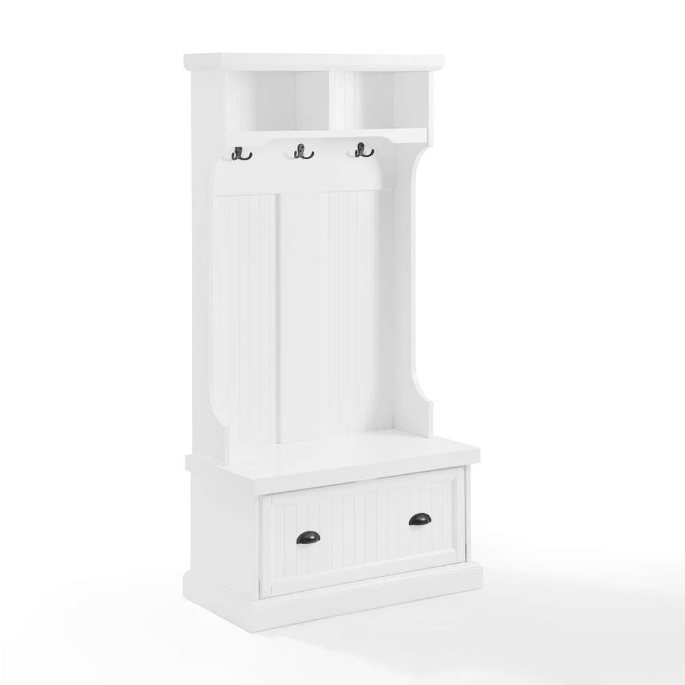 Shoreline Hall Tree CF6030-WH in White