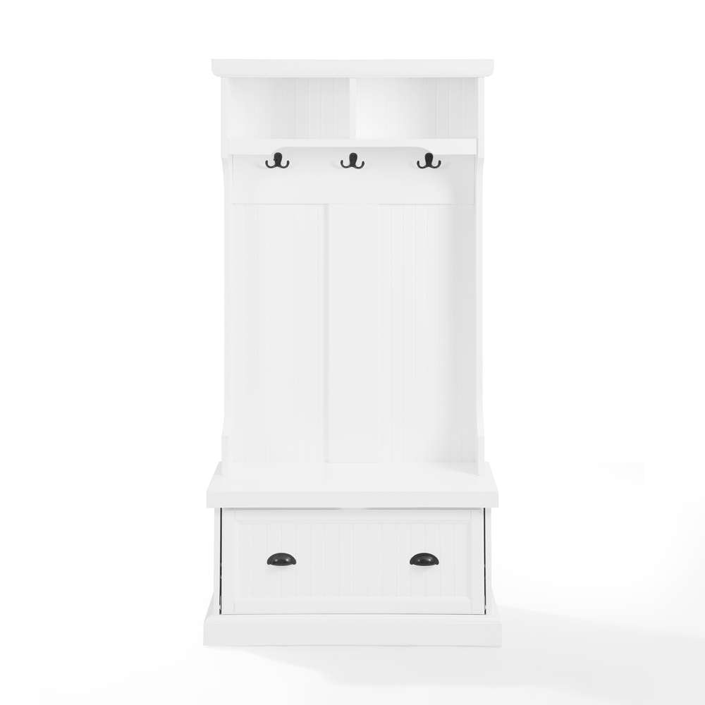 Shoreline Hall Tree CF6030-WH in White