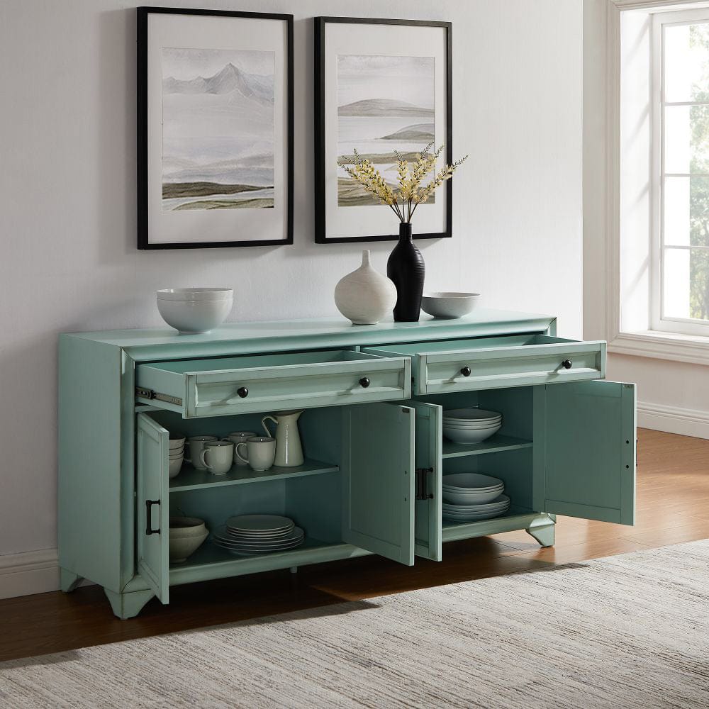 Tara Sideboard CF4209-BL in Seafoam Blue