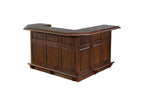 Belvedere Return Bar Complete Distressed Walnut 0411-35-T/B/R