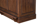 Belvedere Return Bar Complete Distressed Walnut 0411-35-T/B/R