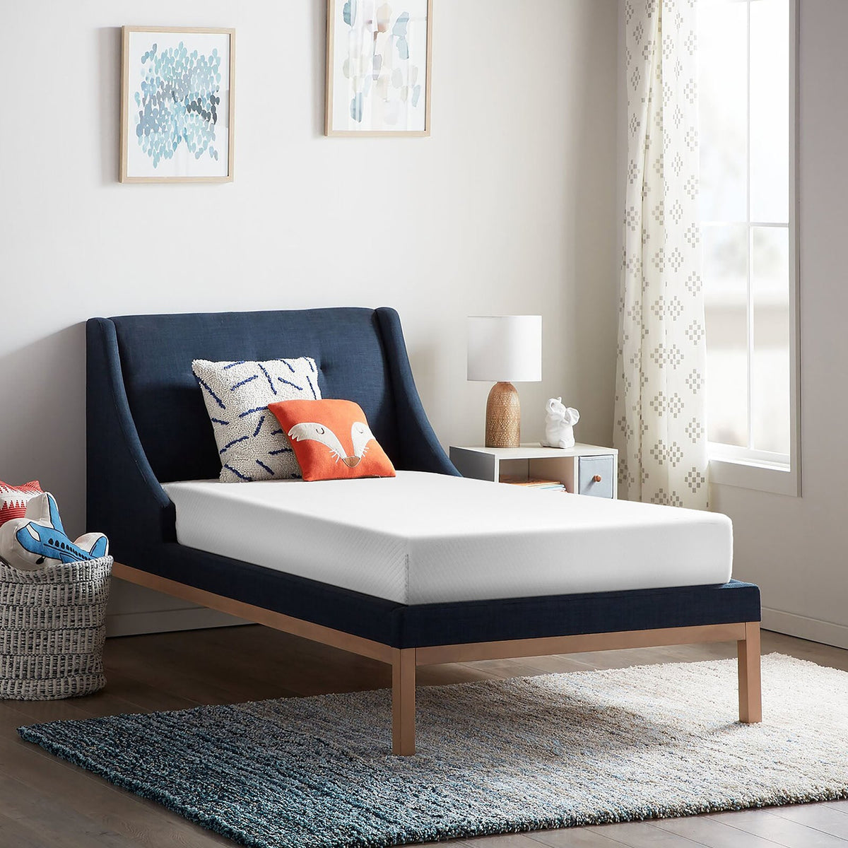 Artemisia 6in Twin XL Memory Foam Mattress White DM510-TXL