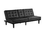Eidsberg Futon Sofa Bed Drop Down Table Black FM2908BK
