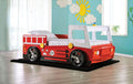Firestall Twin Car Bed CM7644-BED in Red