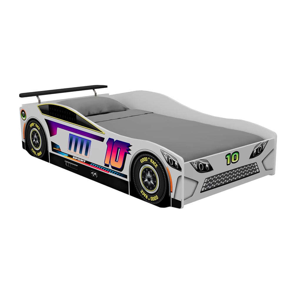 Karsten Car Bed FOA7739WH-BED in White