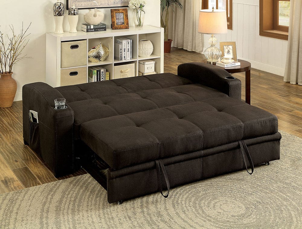 Mavis Futon Sofa Dark Brown CM2691-SET-VN