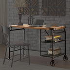Furniture of America Olga Desk in Antique Black