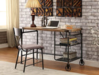 Furniture of America Olga Desk in Antique Black