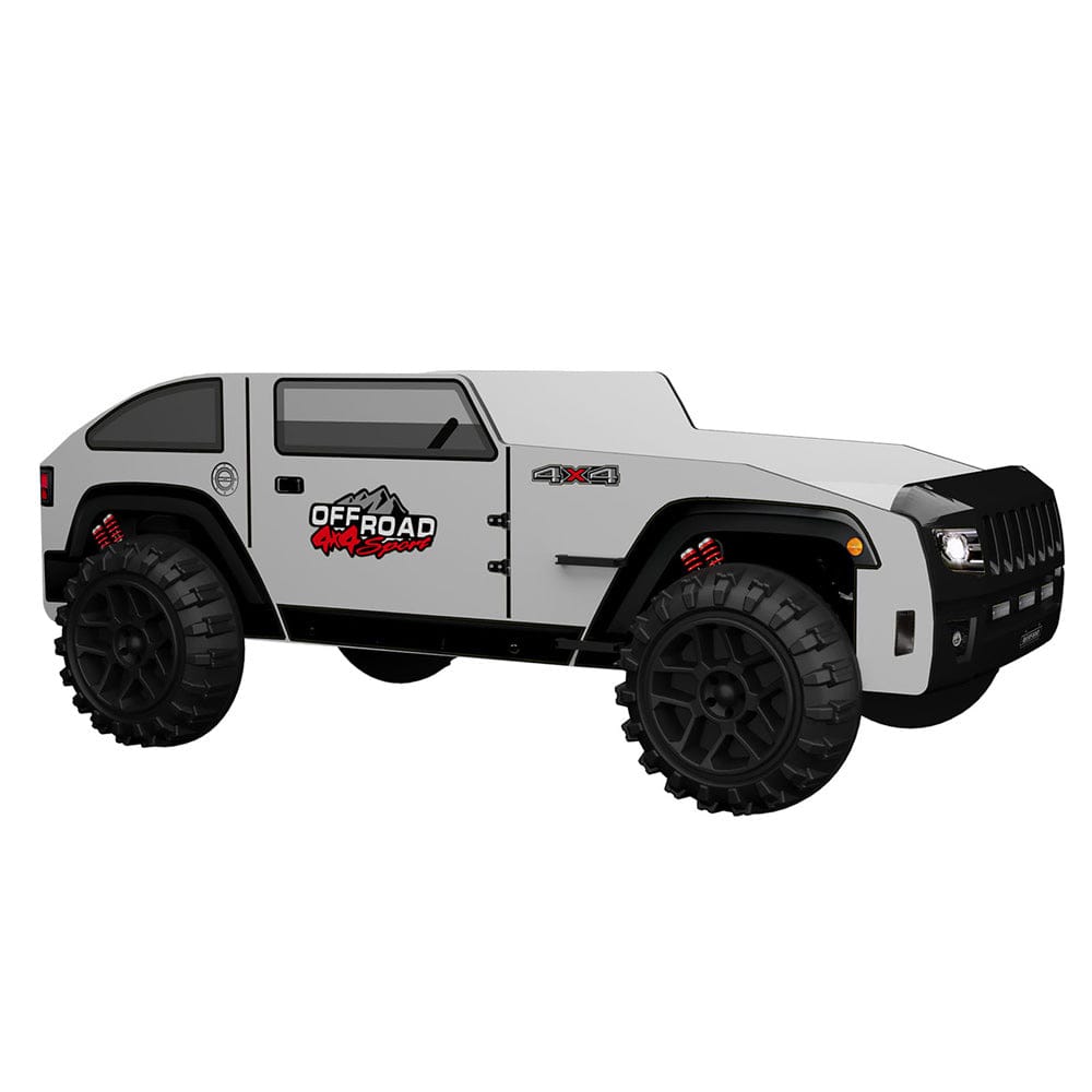 Overlander Car Bed FOA7740BW-BED in Black/White