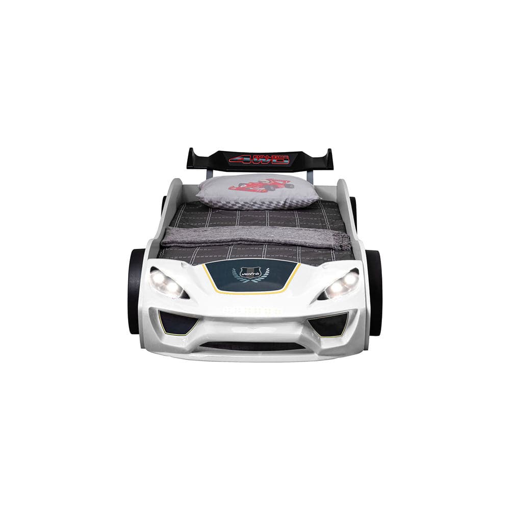 Pacefinder Car Bed FOA7731WH-BED in White