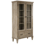 Briarhill Door Bookcase in Dovetail Grey 00359