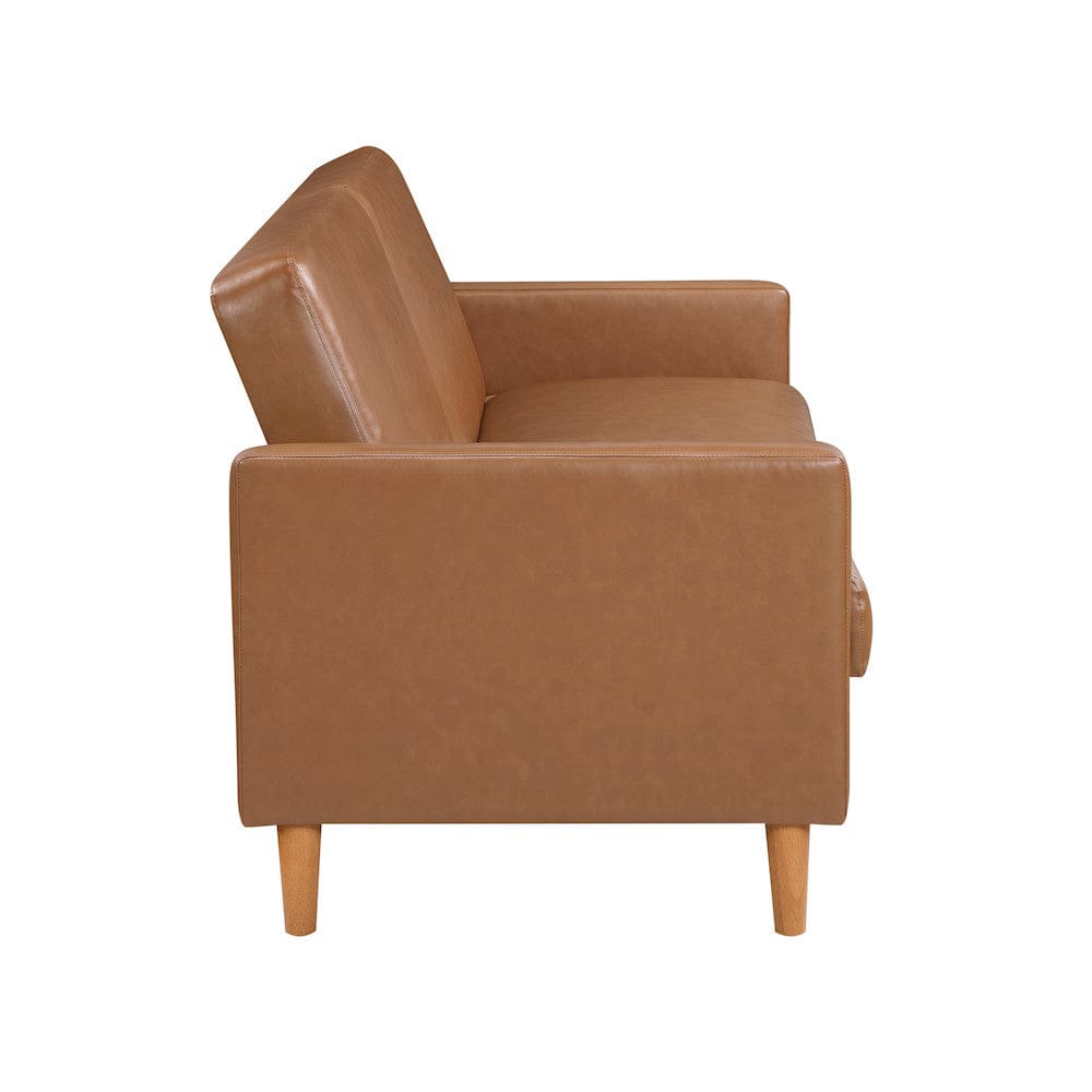Convertible Sofa Bed Camel 9730CAM-3CL