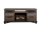 Loft 70in Fireplace IFD6441STNFP70 in Brown