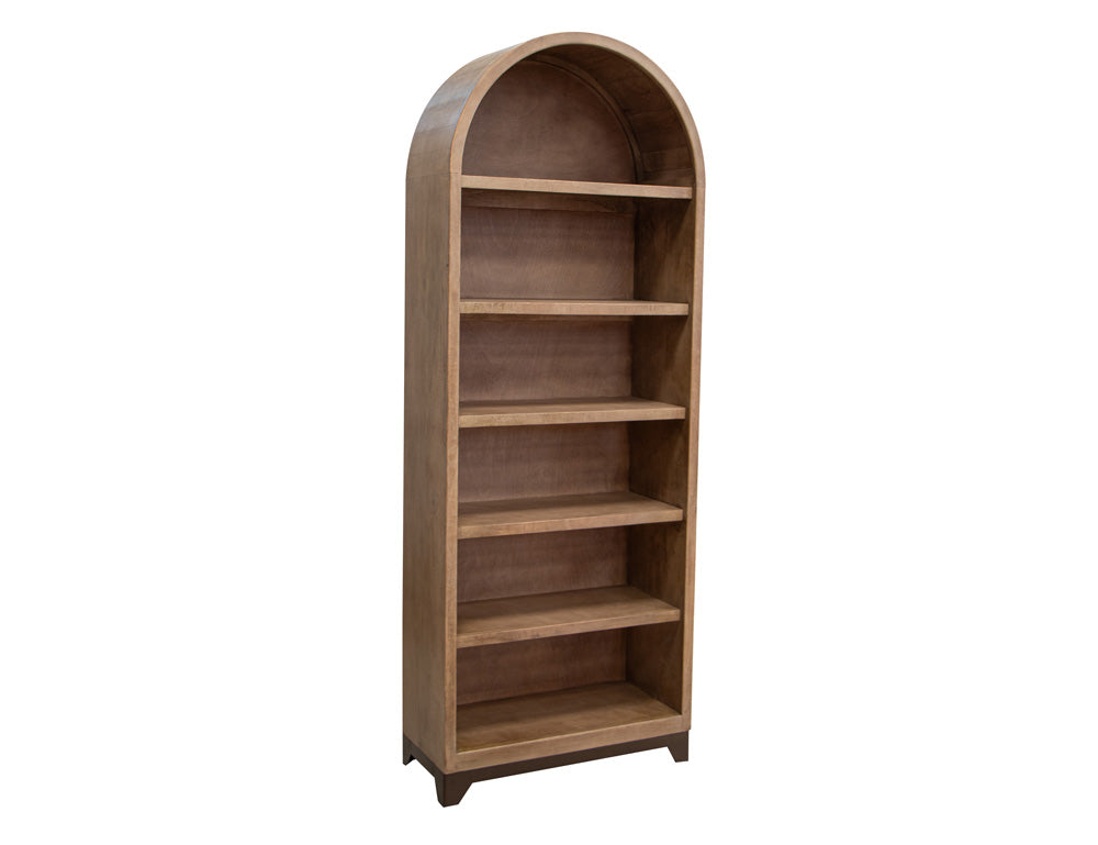 6-Shelf Bookcase in Chocolate Brown IFD8682BKS