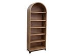 6-Shelf Bookcase in Chocolate Brown IFD8682BKS