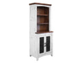 Pueblo White 3 Shelves 2 Door Pier IFD360PIER