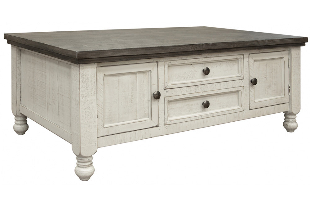IFD Stone 4 Drawers Cocktail Table IFD4691CKT