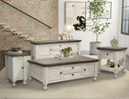 IFD Stone 4 Drawers Cocktail Table IFD4691CKT