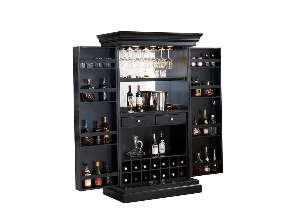 Ashton Bar Cabinet Black IMP 26-1600