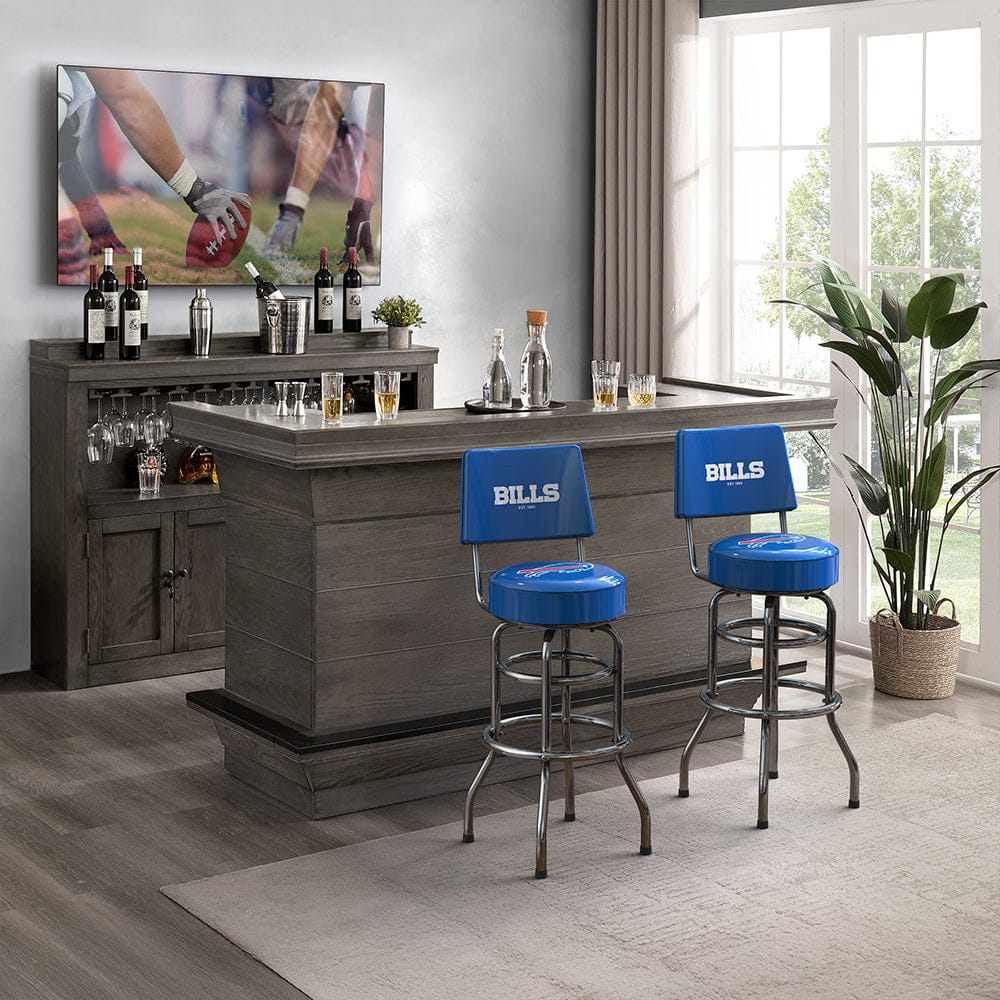 NFL Buffalo Bills Swivel Barstool with Back 681-1021