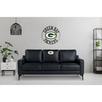 NFL Green Bay Packers Game Day Sofa Black IMP 697-1001