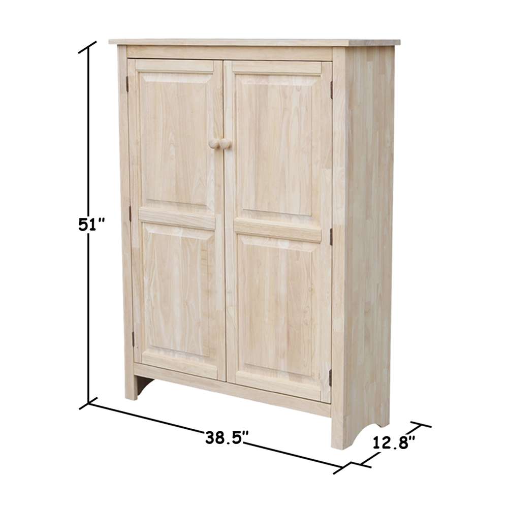 Double Jelly Cupboard 51inH CU-167 in Unfinished