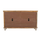 Adele 71in Hand Carved Solid Wood Four-Door Sideboard Cabinet 2358-71 in Sand