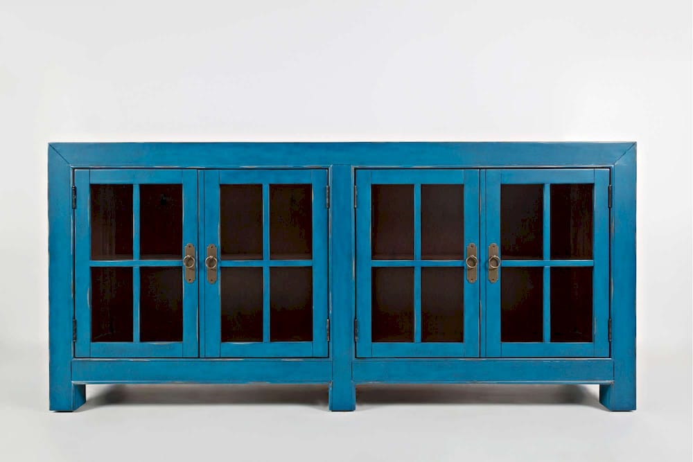 Aquitaine Accent Cabinet 1643-70 in Azure Blue