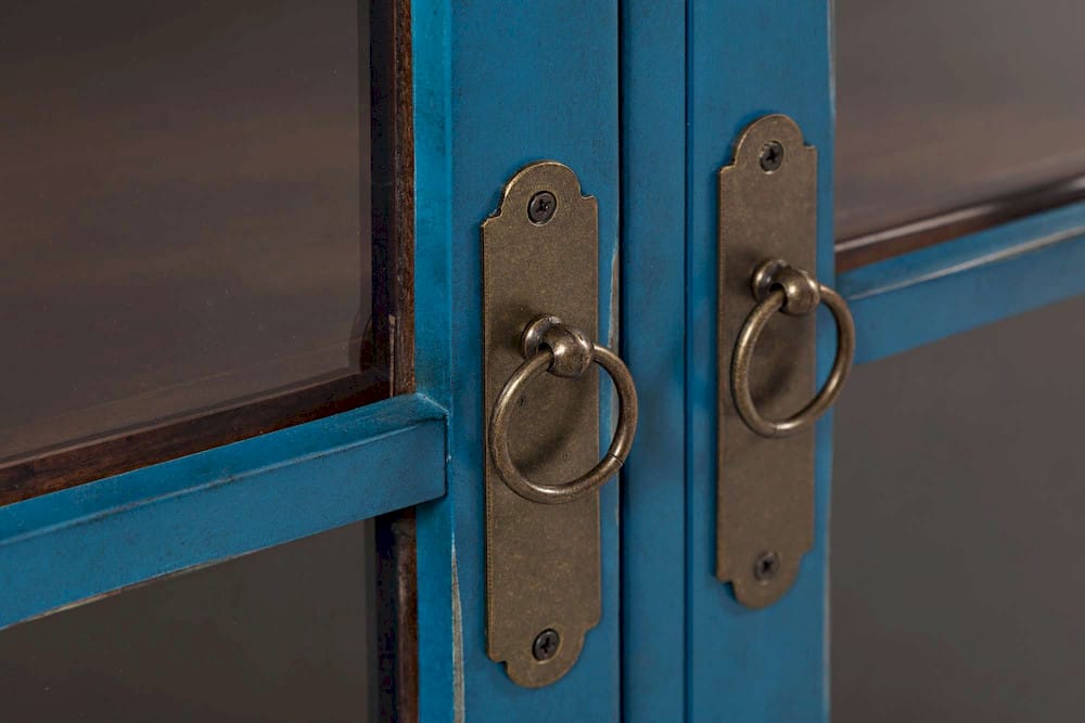 Aquitaine Accent Cabinet 1643-70 in Azure Blue