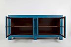 Aquitaine Accent Cabinet 1643-70 in Azure Blue