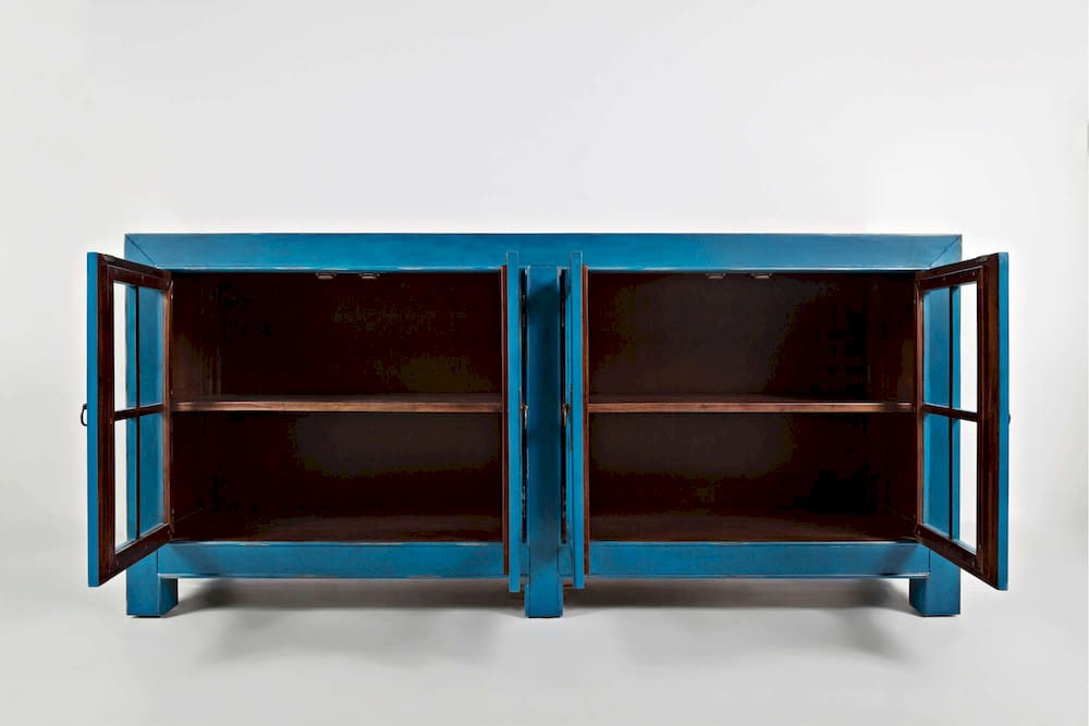 Aquitaine Accent Cabinet 1643-70 in Azure Blue